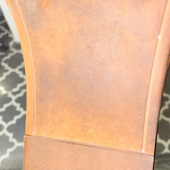 Tori Burch Double T Slides 12 Leather - Picture 4 of 5